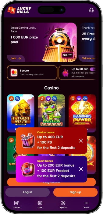 LuckyHills App
